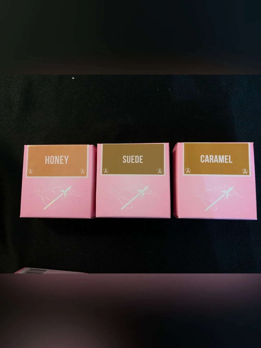 Jeffree Star Mini Powder Trio - Honey, Suede, Caramel. Price for 1 . pick shade